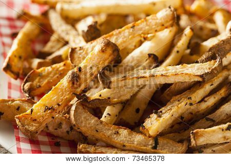 Healthy Organic Jicama Fries