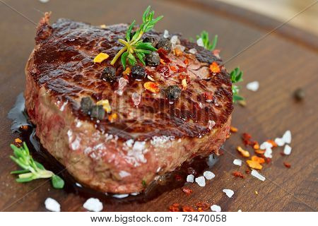 grilled steak