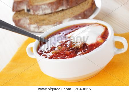 사탕 무 우 수프