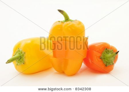 Trzyosobowy papryki