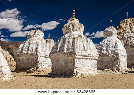 Many Stupas