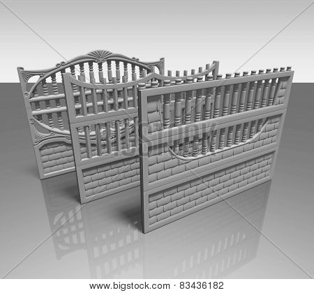 Fence Concrete