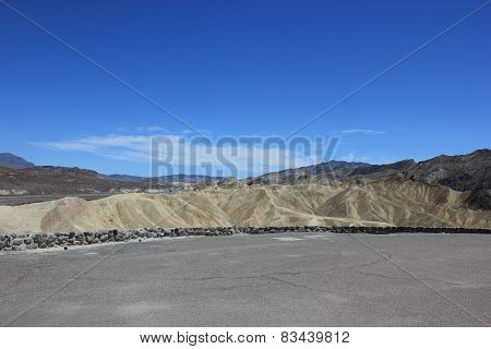 Zabriskie Point, Death Valley National Park in California