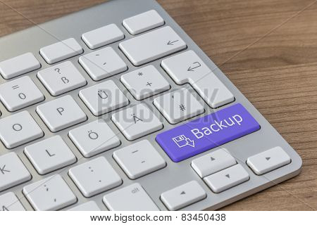 Backup On Modern Keyboard