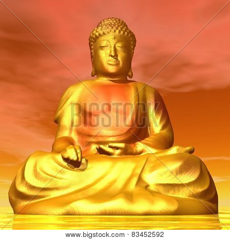 Buddha - 3D render