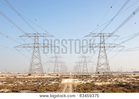 High Voltage Power Line