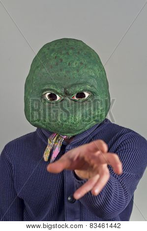 Lizard Mask Sweater