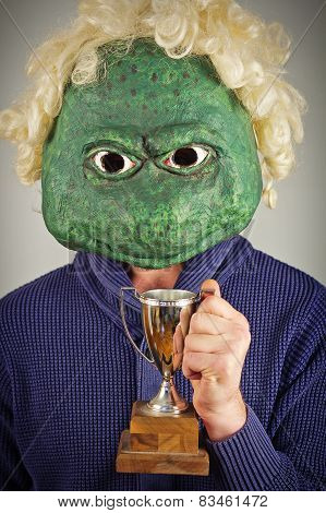 Lizard Mask Sweater