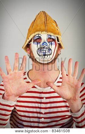 Weird Scary Mime