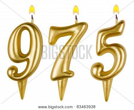 Candles Number Nine Hundred Seventy-five