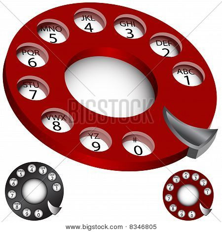Rotary Dial Telefonsets