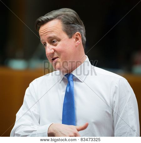British Prime Minister David Cameron