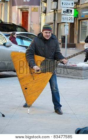 Street musician.