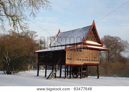 Thai house in Moesgaard museum, Denmark