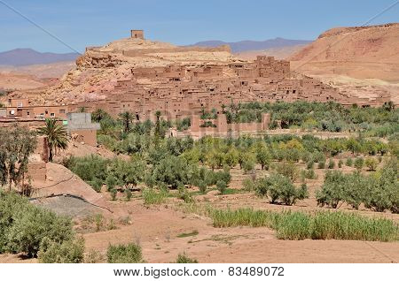 Ait Benhaddou Ksar Kasbah Near Ourzazate In Morocco
