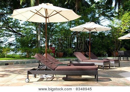 Lato piscina Resort