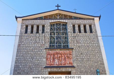 Mother Church of Satriano di Lucania. Italy.
