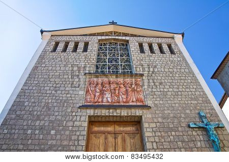 Mother Church of Satriano di Lucania. Italy.