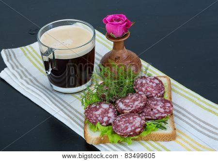Salami Sandwich
