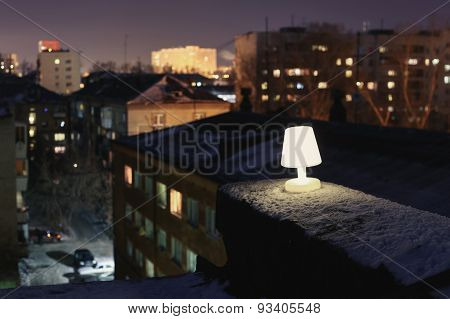 Light on the roof