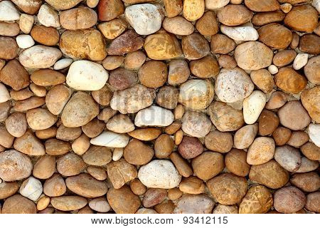 Texture Of Nature River Rock Stone