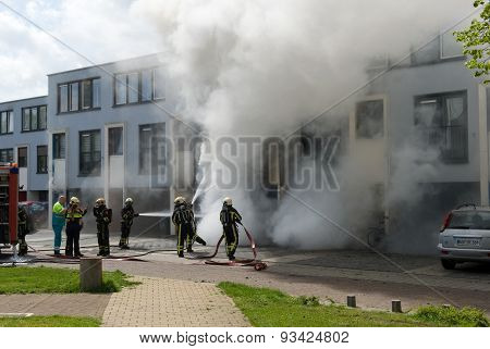 Firefighters At Work
