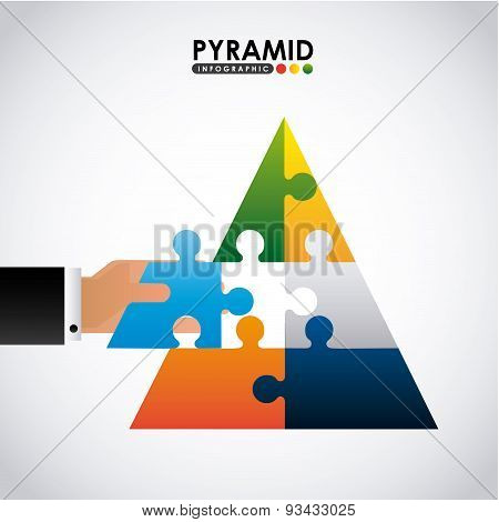 pyramid infographic
