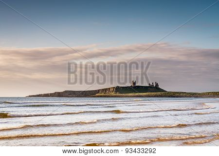Dunstanburgh Castle Above The Sea