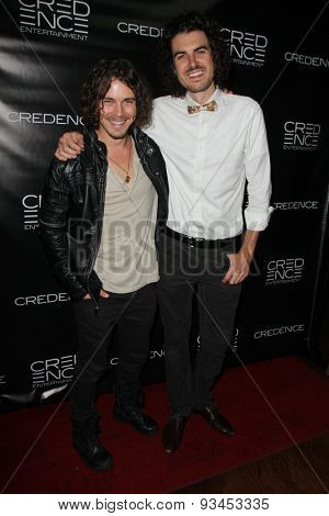LOS ANGELES - JUN 10:  Riley Bodenstab, Michael Hartwich at the 