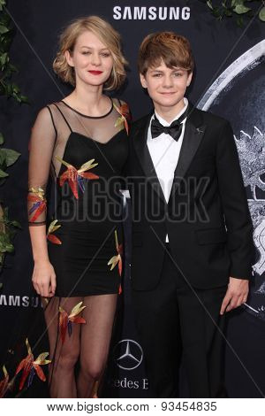 LOS ANGELES - JUN 9:  Ryan Simpkins, Ty Simpkins at the 