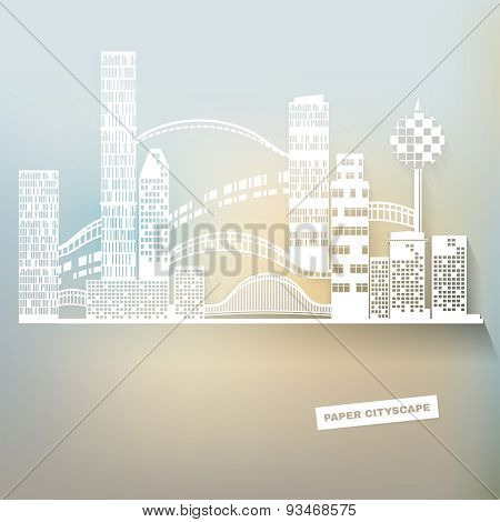 paper sityscape