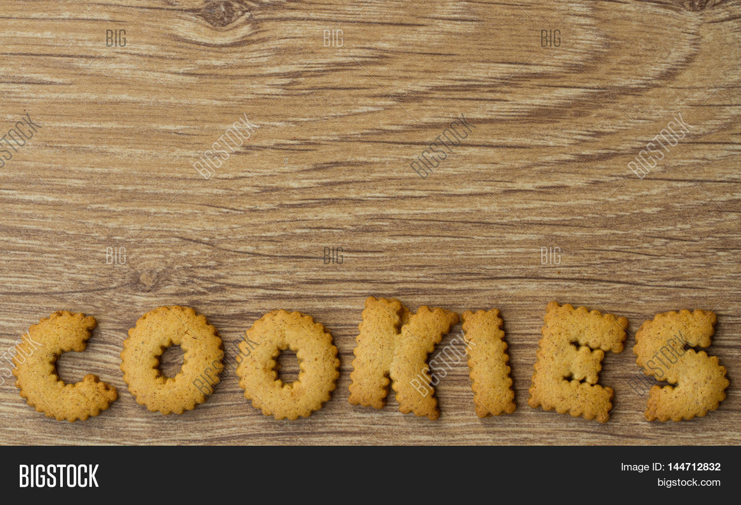Word Cookies Spelled Image & Photo (Free Trial) Bigstock
