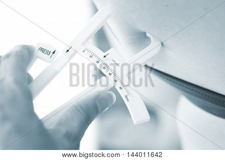 Fat Caliper Measuring Bodyfat