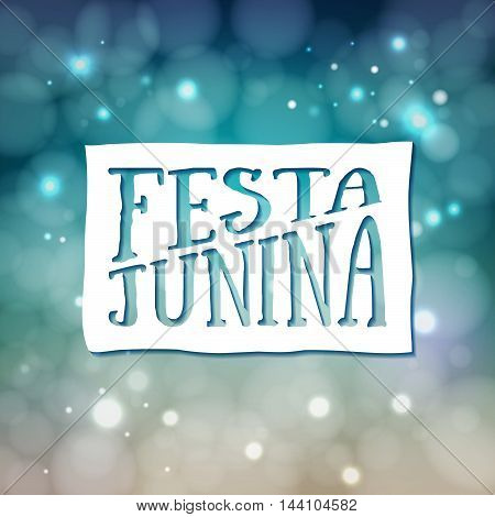 Festa Junina. Traditional Brazil June Festival Party - Midsummer Holiday. Latin American Holiday, Th