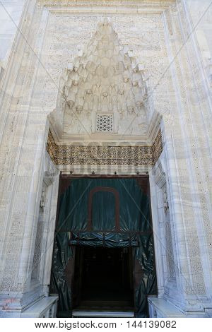 Green Mosque In Bursa City