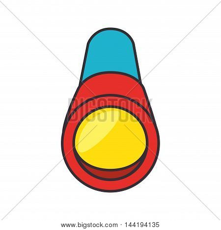 lantern power light electricity portable tool vector illustration