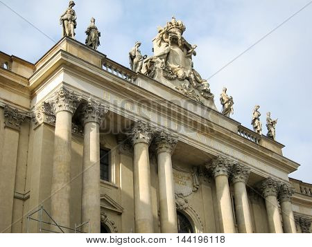 The Old Library in Berlin. Now a part of Humboldt University
