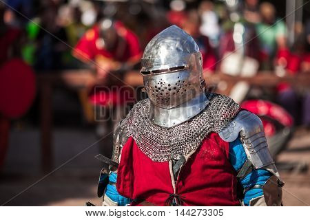 Estonia, Tallinn - 04 June, 2016: "old Tallinn Cup" International Historical Sword Fightin