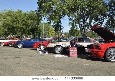 BISMARCK, NORTH DAKOTA, August 6, 2016: The Capital A'fair in Bismarck features the