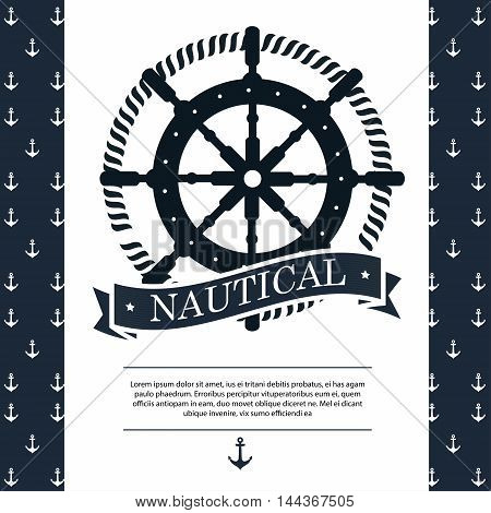 timon ship antique icon vector illustration graphic