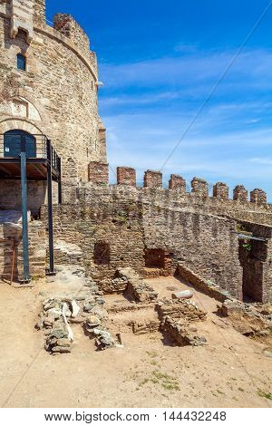 Trigonion Tower in Thessaloniki city Macedonia Greece