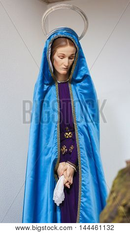 Mother Mary In Aveiro Carthedral, Portugal