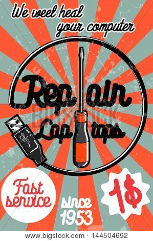 Pc Repair Banner Vector Photo Free Trial Bigstock