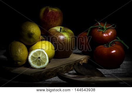 Caravaggio's Light In Still Life