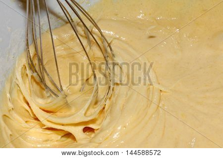 patterns on the surface under test whipping blender