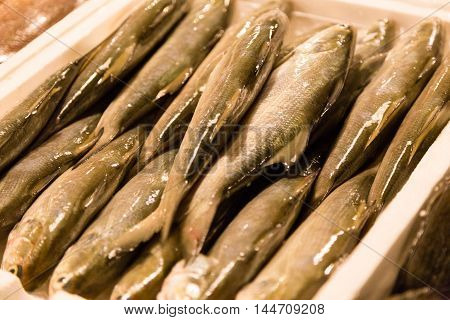 Fish at Wanhua fish market in Taipei