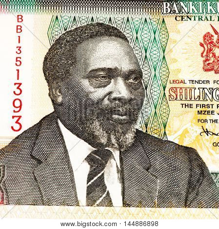 500 Kenyan shillings bank note of Kenya. Kenyan shilling is the national currency of Kenya