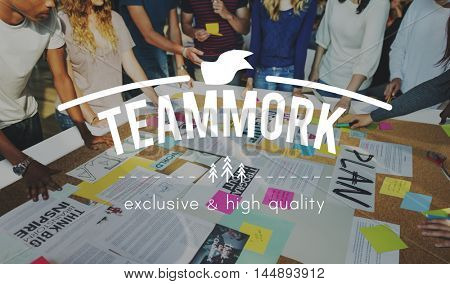 Teamwork Collaboration Togetherness Association Concept