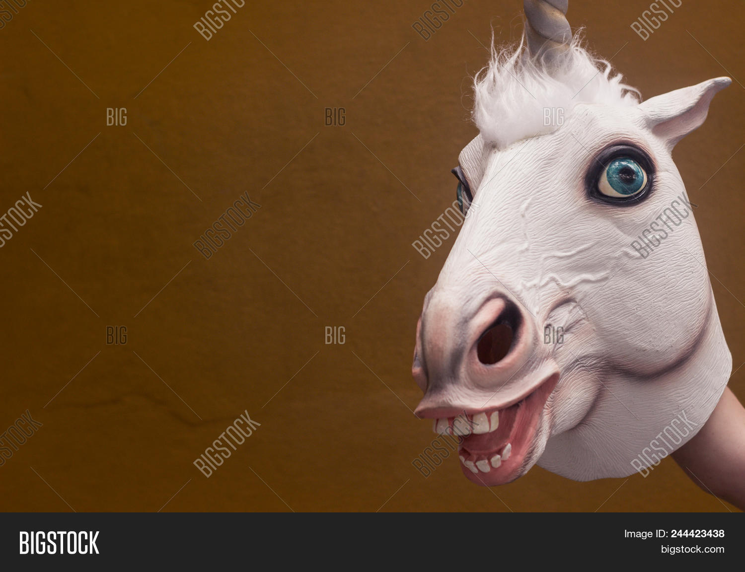 Unicorn Funny Plastic Image Photo Free Trial Bigstock
