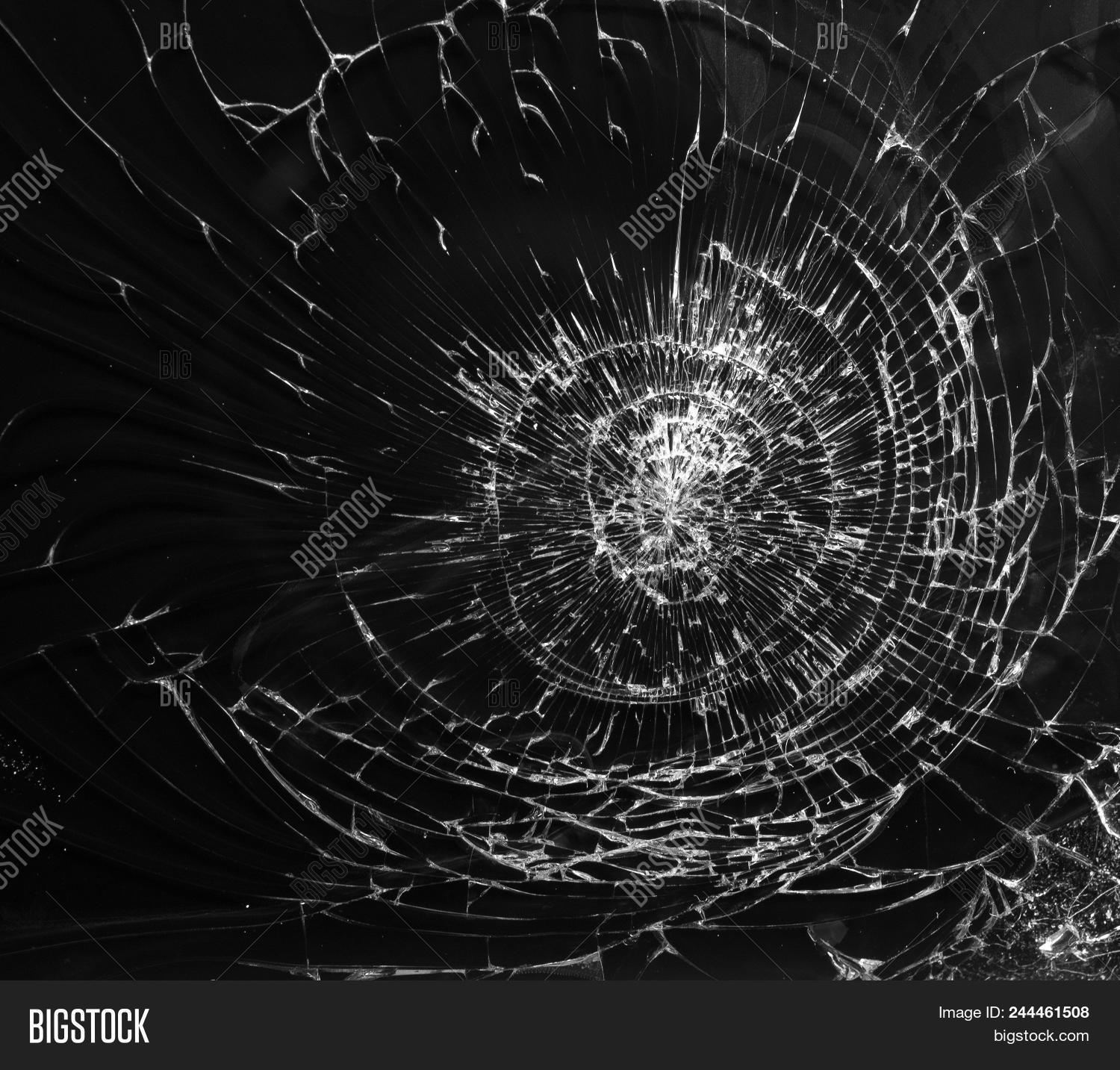 Cracked Glass Texture Image Photo Free Trial Bigstock